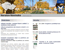 Tablet Screenshot of neratov-novinsko.cz